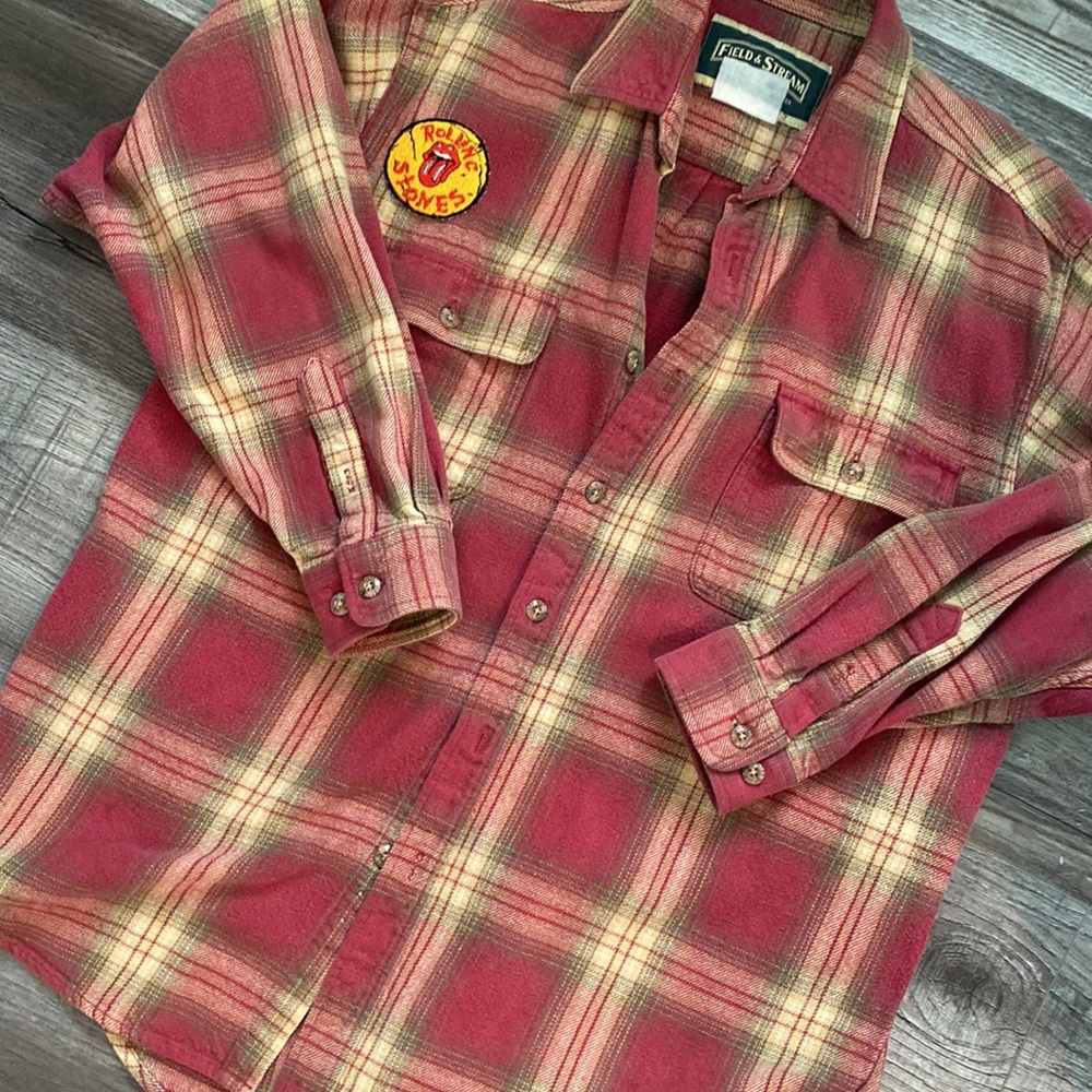 Vintage Field & Stream plaid L
